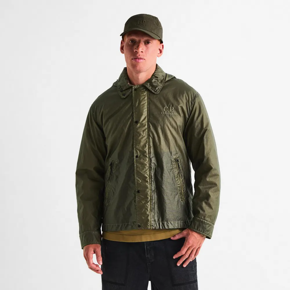 CP Company Men's Opal Goggle Parka detail 3