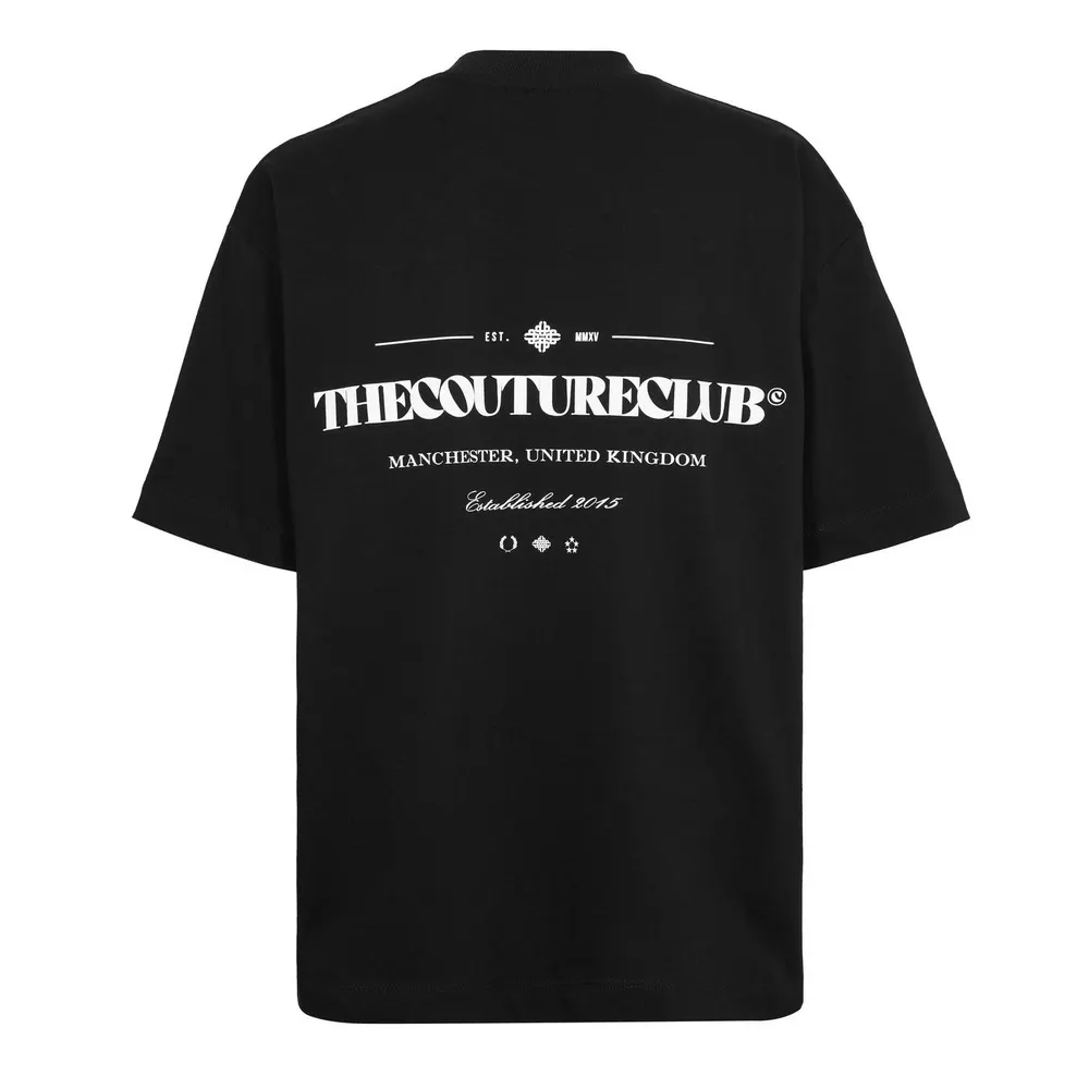 The Couture Club Men's Copyright T Oversized T-Shirt detail 2