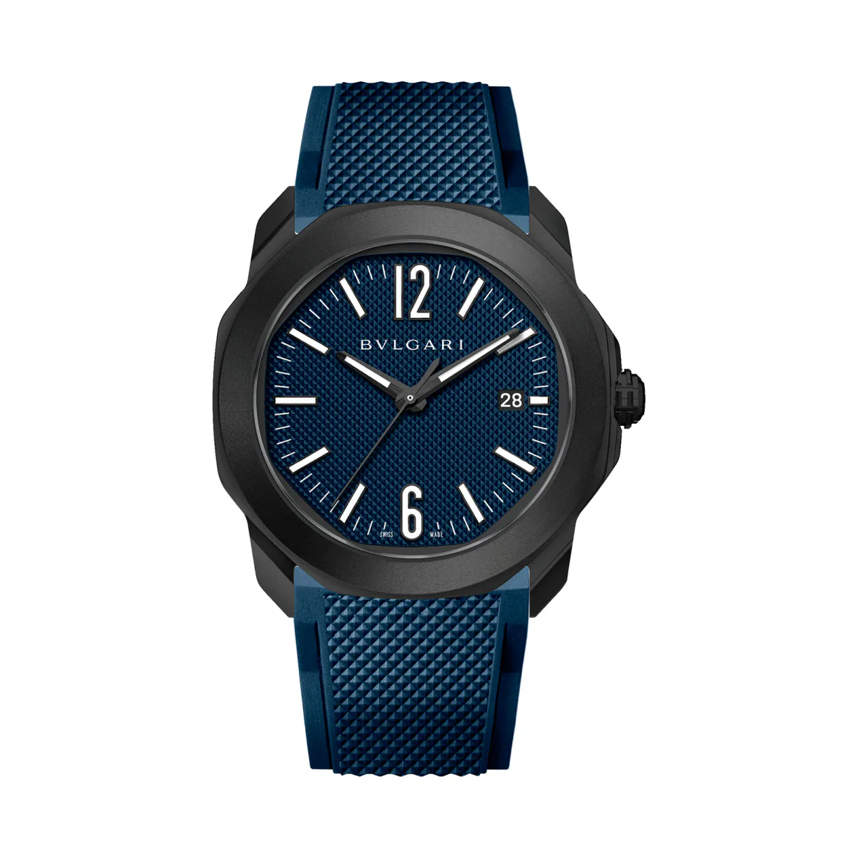 Bvlgari Octo Roma 41mm Limited Edition For Him Group Centenary Mens Watch Blue