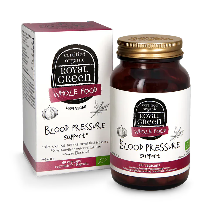 Royal Green Blood Pressure Support Bio 60 Capsules – Vitamins & Supplements > Condition > Heart & Circulation