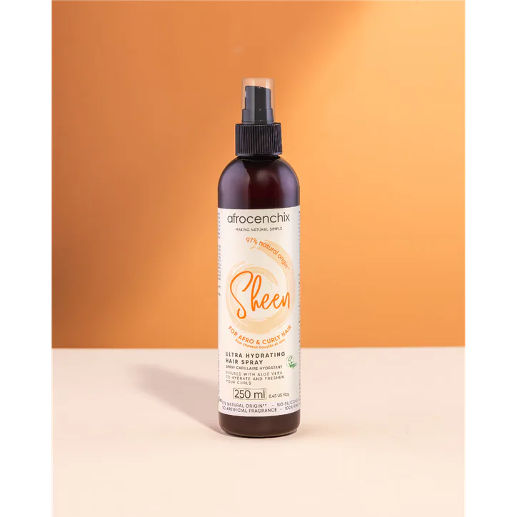 Afrocenchix Sheen, Natural Hydrating Spray For Hair 250ml detail 2