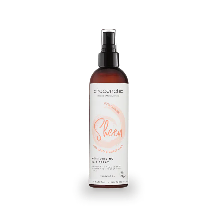 Afrocenchix Sheen, Natural Hydrating Spray For Hair 250ml
