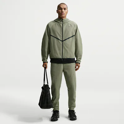 Nike Tech Men's Dri-FIT Shori Knit Pants - Silver Sage/Black