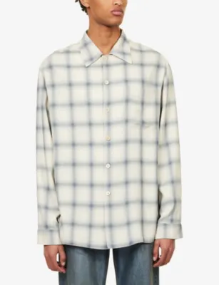 OUR LEGACY Every Checked Woven Shirt detail 3
