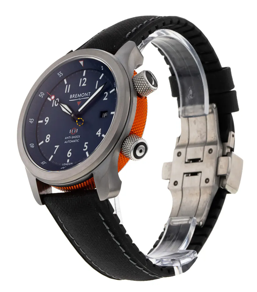 Bremont Martin Baker MBII-SS-BL-C-B-P-13LS — 2020 — Very good in Blue Arabic, additional product view 2