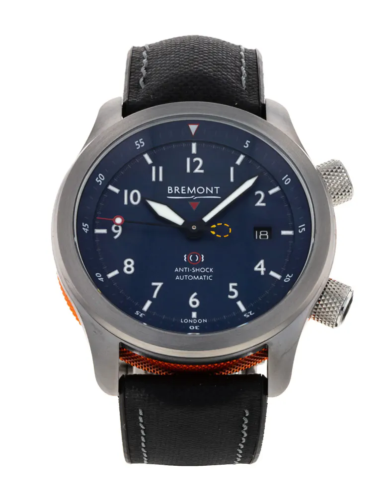 Bremont Martin Baker MBII-SS-BL-C-B-P-13LS — 2020 — Very good in Blue Arabic – Pre-owned watches