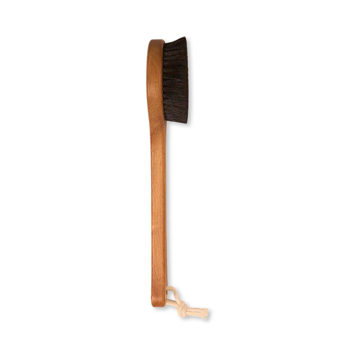 Vose 100% Horse Hair Dry Body Brush - Long detail 2