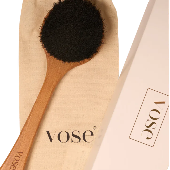 Vose 100% Horse Hair Dry Body Brush - Long detail 3