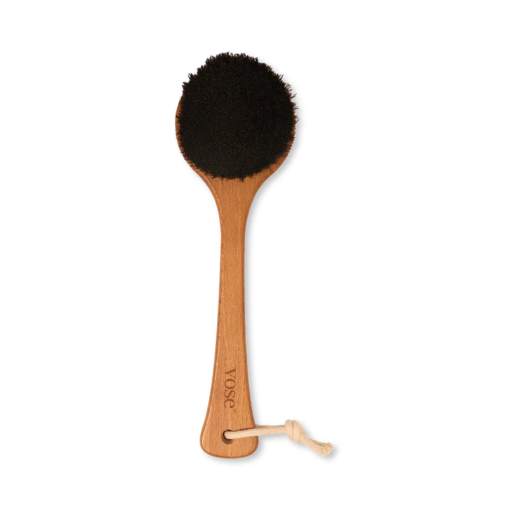 Vose 100% Horse Hair Dry Body Brush - Long
