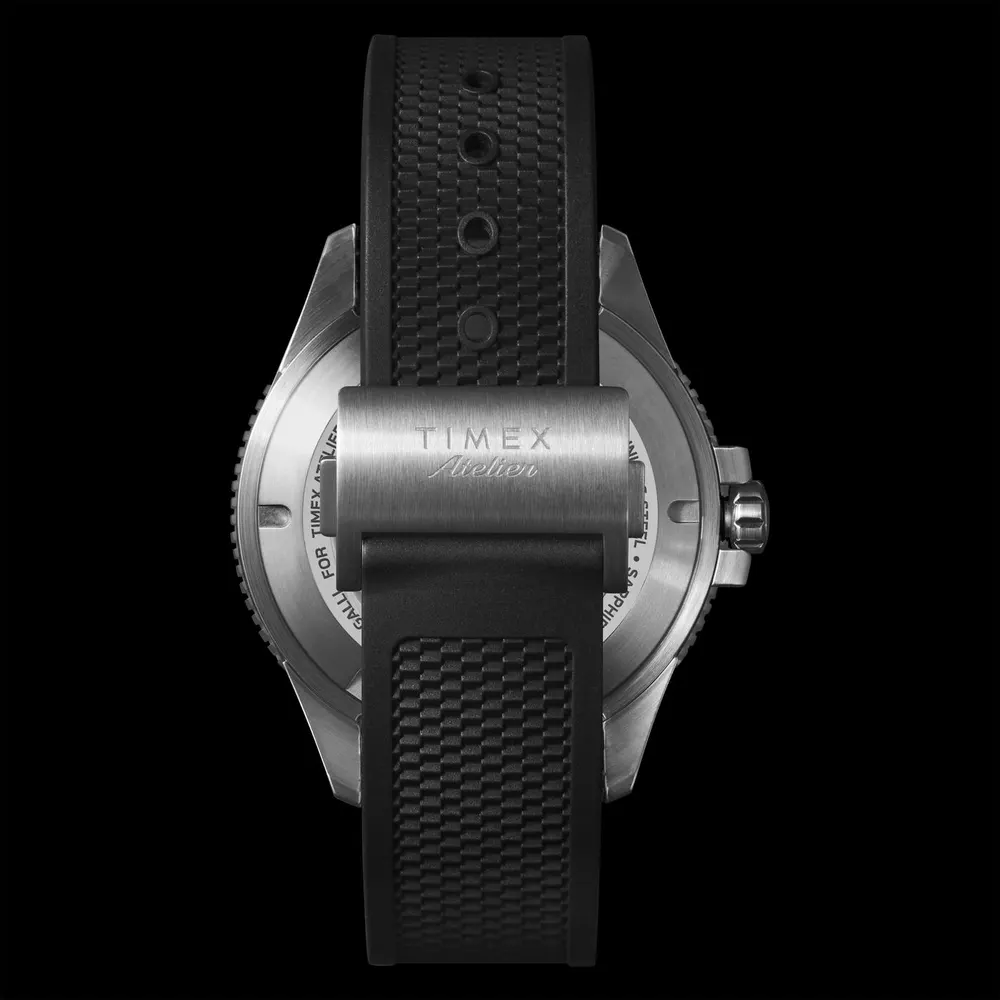 Timex Atelier Marine M1a Watch in Silver/Black, additional product view 3