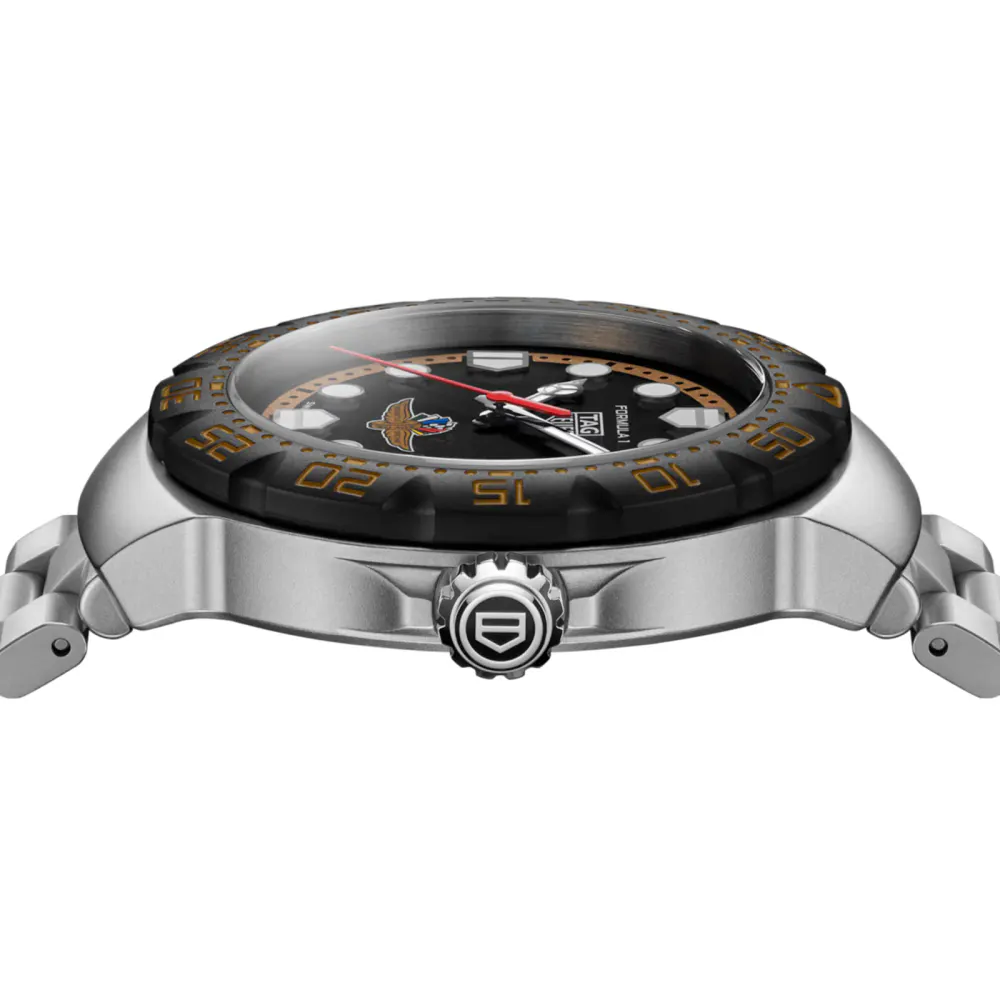 TAG Heuer Formula 1 Solargraph X Indy 500 Limited Edition 38mm Mens Watch Black detail 2