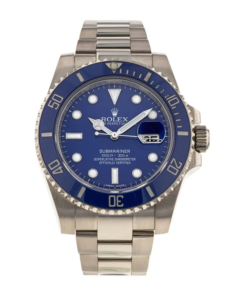 Rolex Submariner 116619 LB — 2016 — Excellent