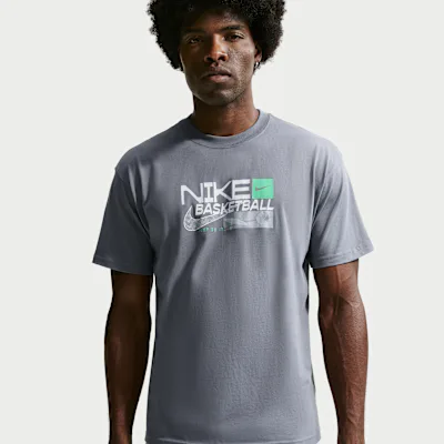 Nike Men's Basketball T-Shirt - Cool Grey