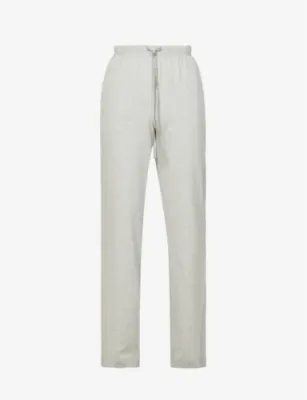 POLO RALPH LAUREN Logo-embroidered cotton-jersey pyjama bottoms
