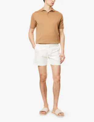 ORLEBAR BROWN Bulldog Regular-Fit Stretch-Cotton Shorts detail 2