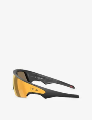 OAKLEY OW8001 Rectangle Meta AI Acetate Sunglasses in BLACK, additional product view 3