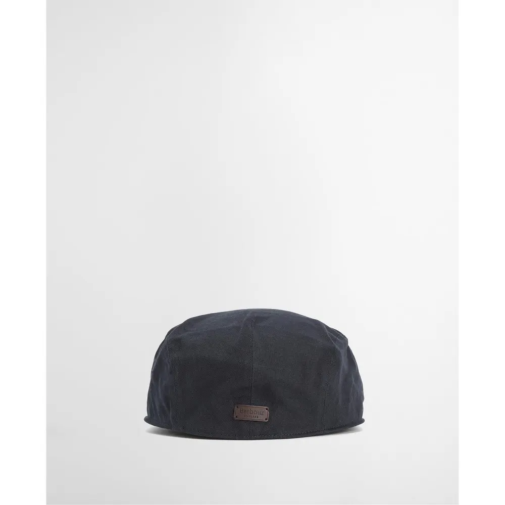 Barbour Mens Finnean Flat Cap detail 2