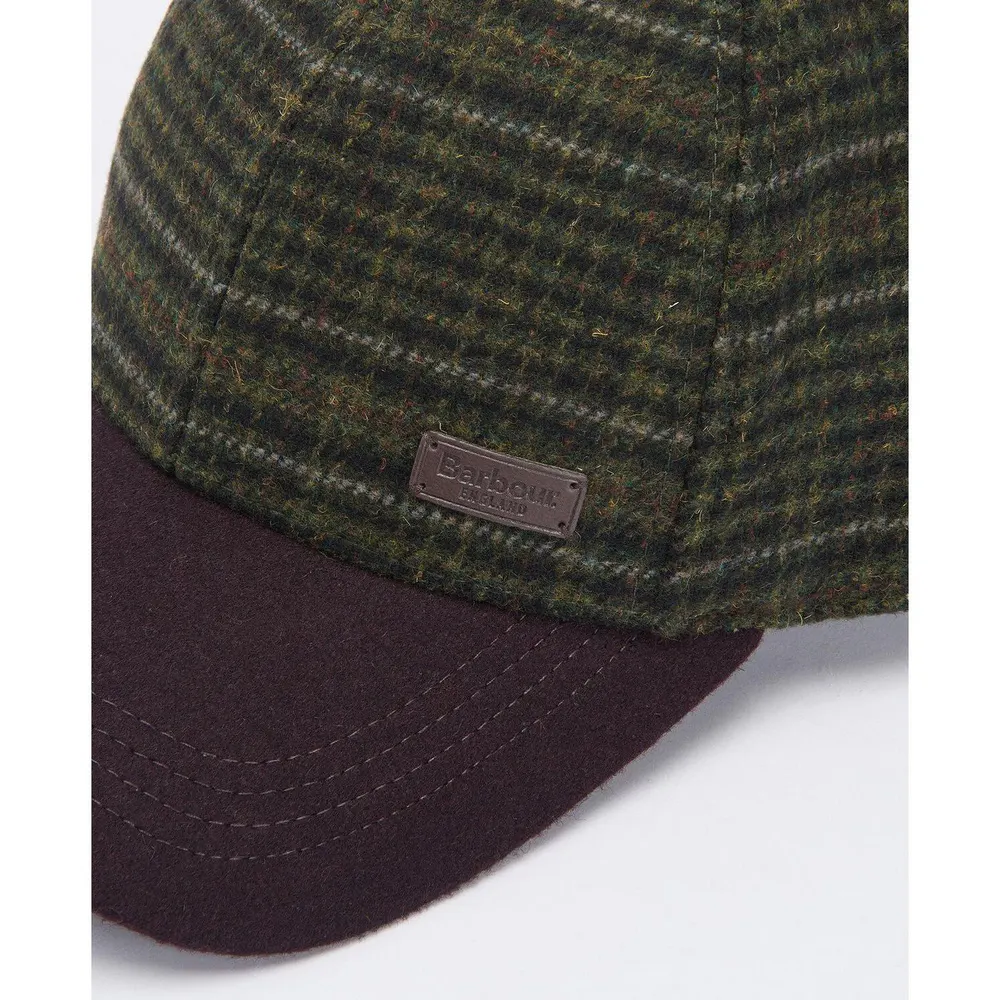 Barbour Clyde Wool Mix Sports Cap detail 2