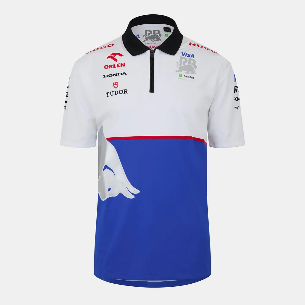 Hugo Men's X Racing Bulls Short-Sleeve Polo Shirt