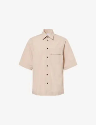 BOTTEGA VENETA Classic Collar Cotton Shirt