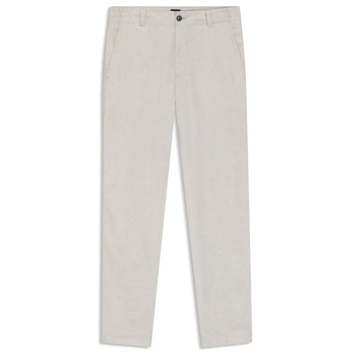 Boss Mens BOSS ORANGE Straight Leg Linen Trousers