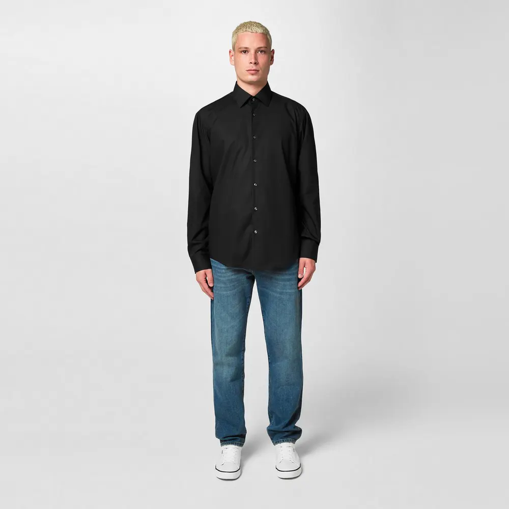 Boss Men's H-JOE-Kent Shirt, Impeccable Tailoring detail 3
