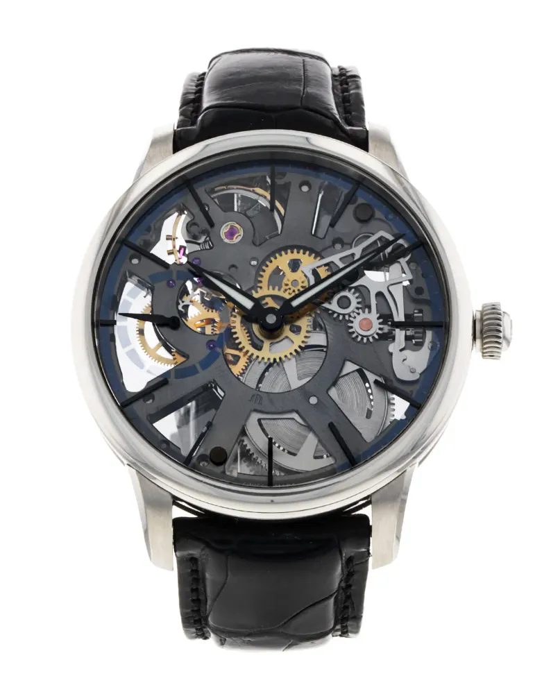 Maurice Lacroix Masterpiece MP7138-SS001-030 — 2001 — Very good in Skeleton – Pre-owned watches