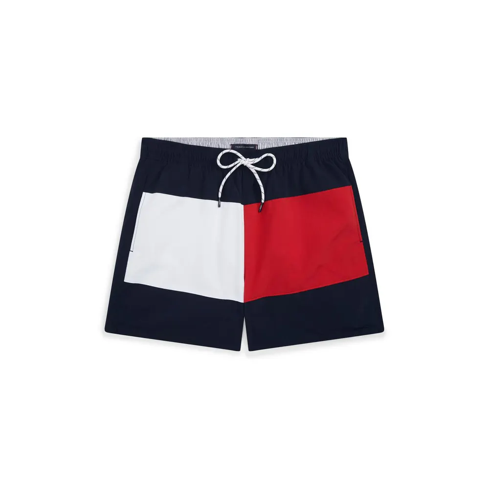 Tommy Hilfiger Archive Medium Drawstring Swim Shorts