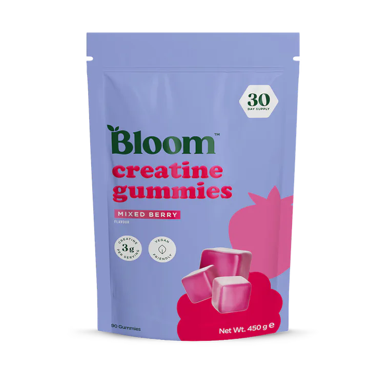 Bloom Creatine Gummies Mixed Berry 90 Gummies