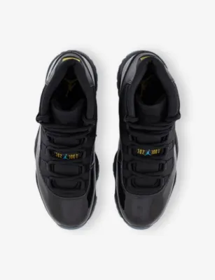 JORDAN Air Jordan 11 Leather and Faux-Leather High-Top Trainers - 6.5 detail 2