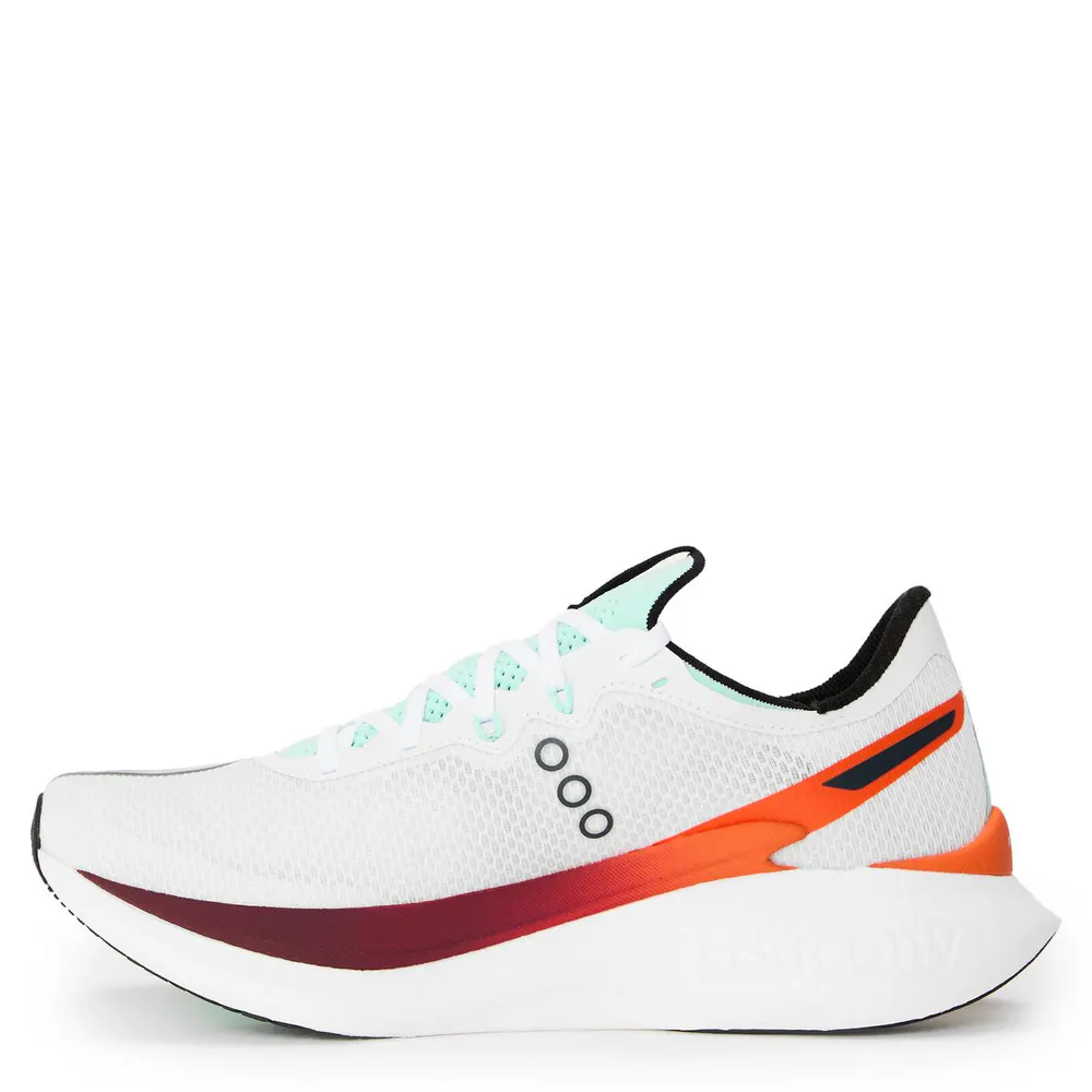 Saucony Saucony Endorphin Pro 5 in White/Crimson, additional product view 2