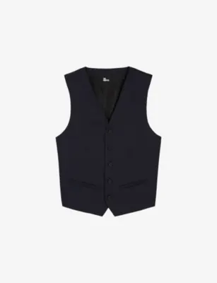 THE KOOPLES Tailored V-neck wool waistcoat