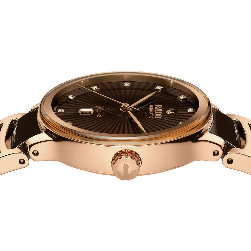 Rado Centrix 30.5mm Unisex Watch Brown in Brown, additional product view 3