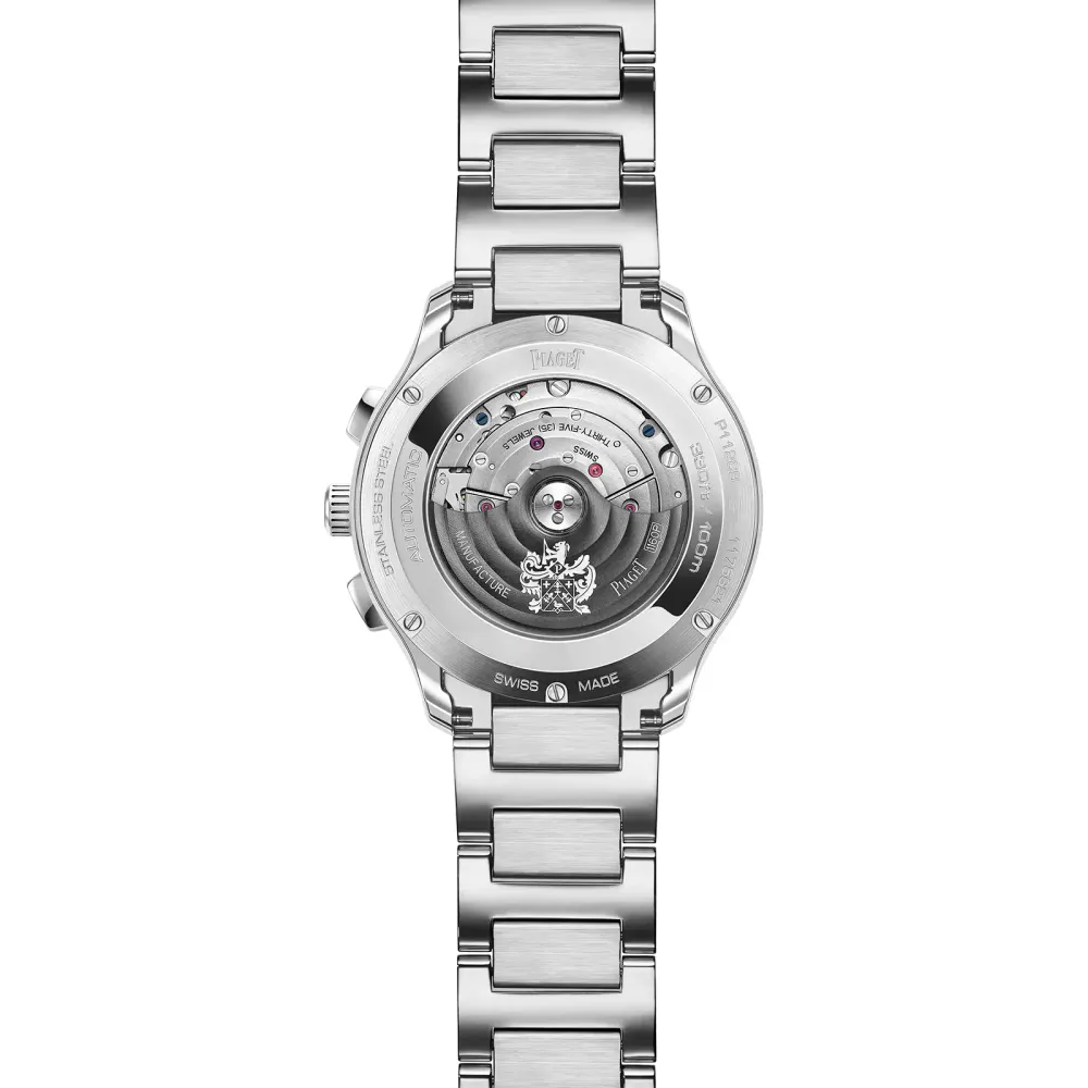 Piaget Polo Chronograph 42mm Mens Watch Green in Green, additional product view 3