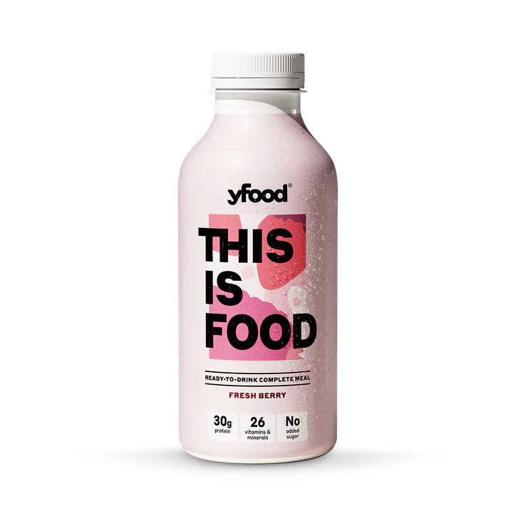 Yfood Ready to Drink Complete Meal Fresh Berry Drink 500ml