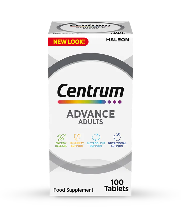 Centrum Advance Multivitamins & Minerals 100 Tablets