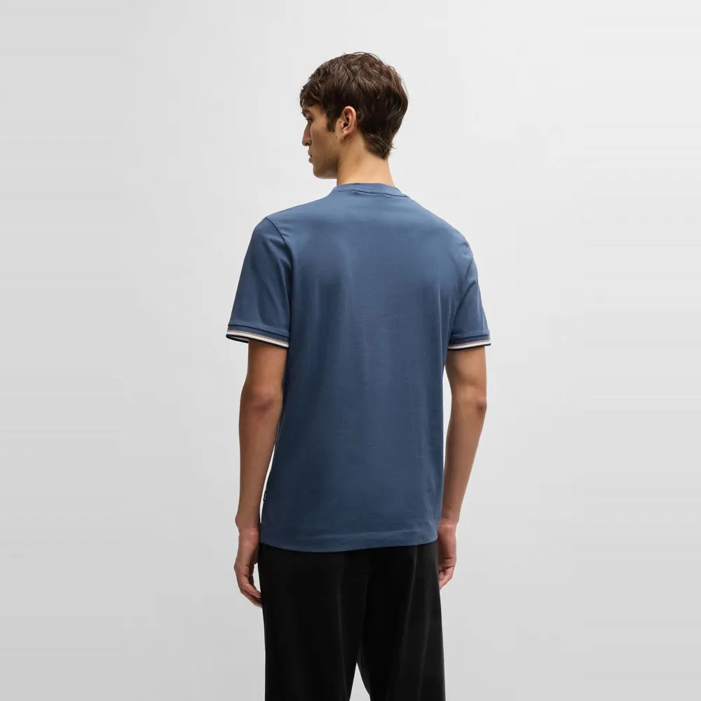 Boss Men's HBB Thompson 04 Premium Cotton T-Shirt detail 2