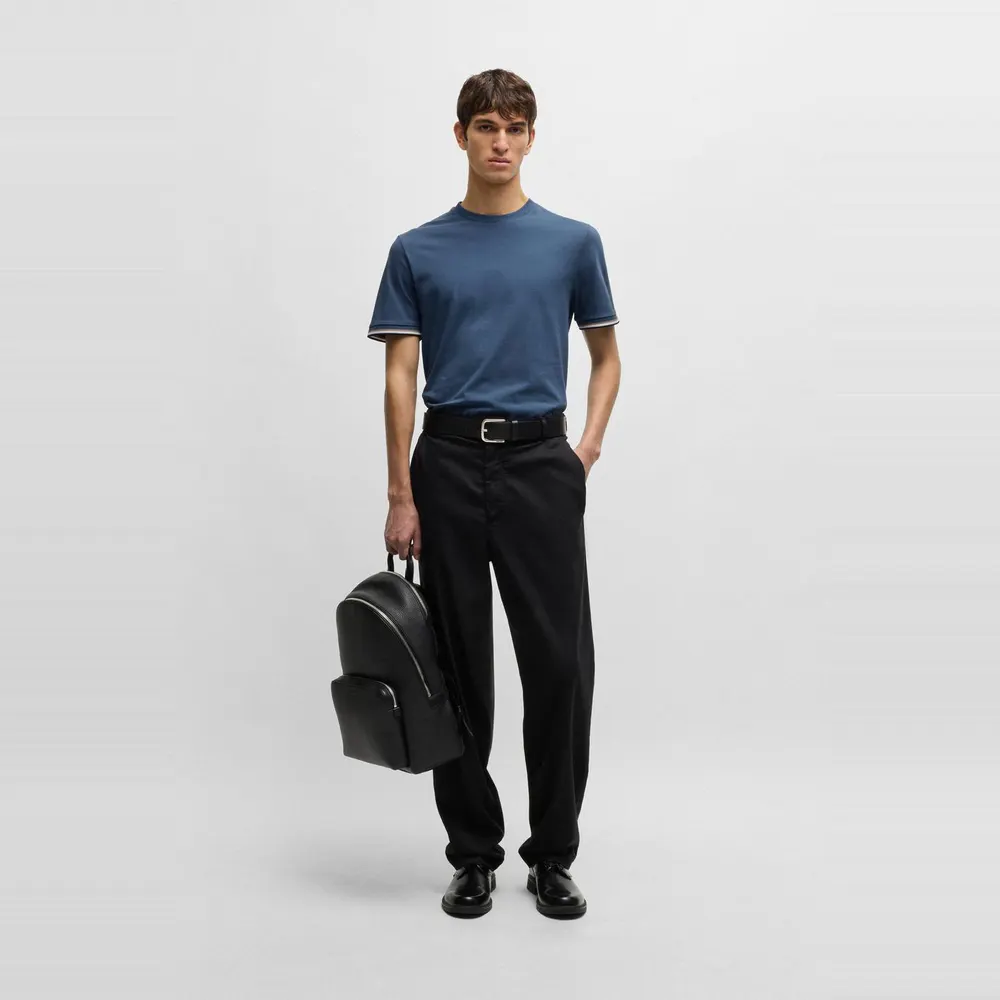 Boss Men's HBB Thompson 04 Premium Cotton T-Shirt detail 3
