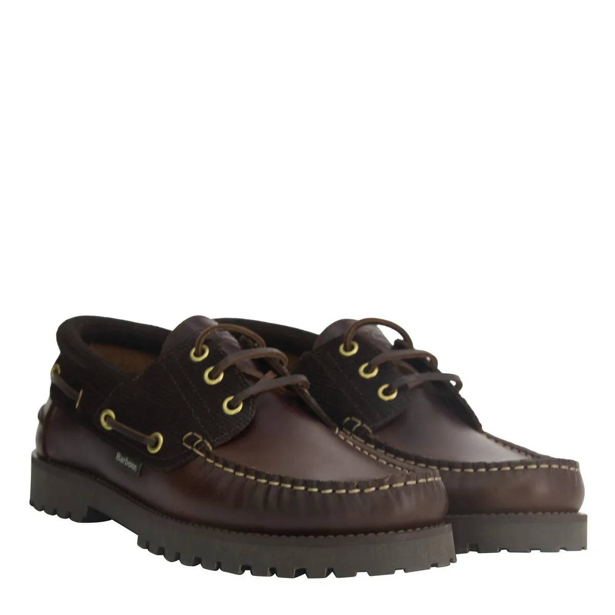 Barbour Men's B.Li Deck Leather Boat Shoes