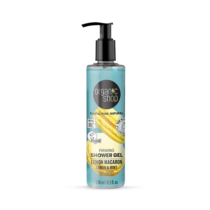 Organic Shop Firming Shower Gel Lemon Macaron 280 ml