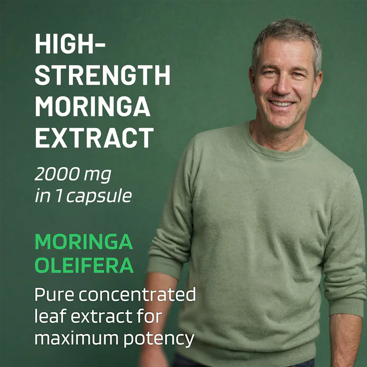PharmaZen Moringa Leaf Extract 2000mg 60 Capsules, additional product view 2