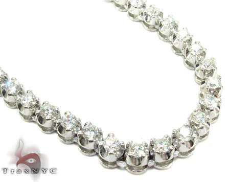 RINA - For Him FACTORY Polar Ice Diamond Chain 32 Inches 4mm 26537 in Rose Gold – Chain