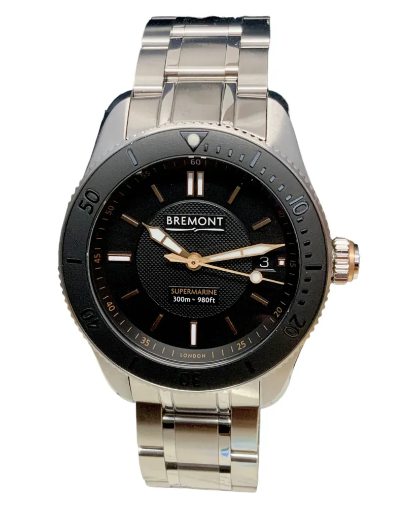 Bremont Supermarine S300 KAIMU — 2022 — Excellent in Black – Pre-owned watches