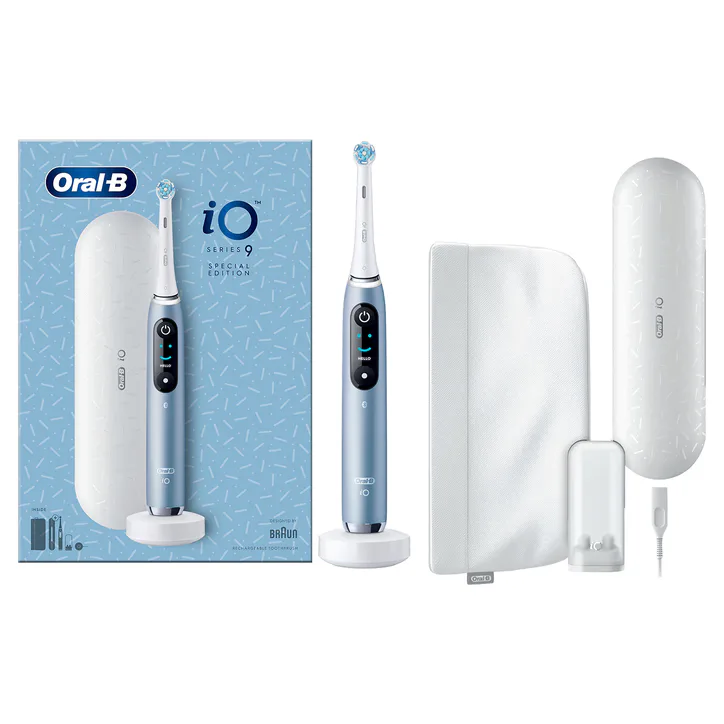 ORAL-B iO 9 Special Edition Black Electric Toothbrush detail 2