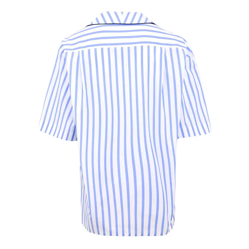 Dolce and Gabbana Men's Patterned Short Sleeve Shirt detail 2