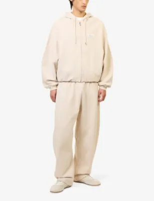 JACQUEMUS Brand-Patch Relaxed-Fit Cotton Hoody detail 2