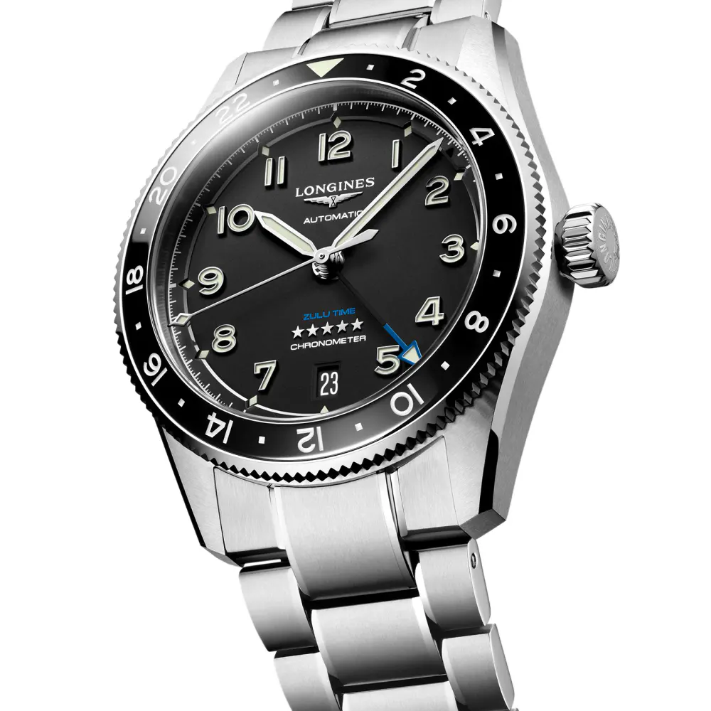 Longines Spirit Avigation 39mm Mens Watch Black in Black, additional product view 2