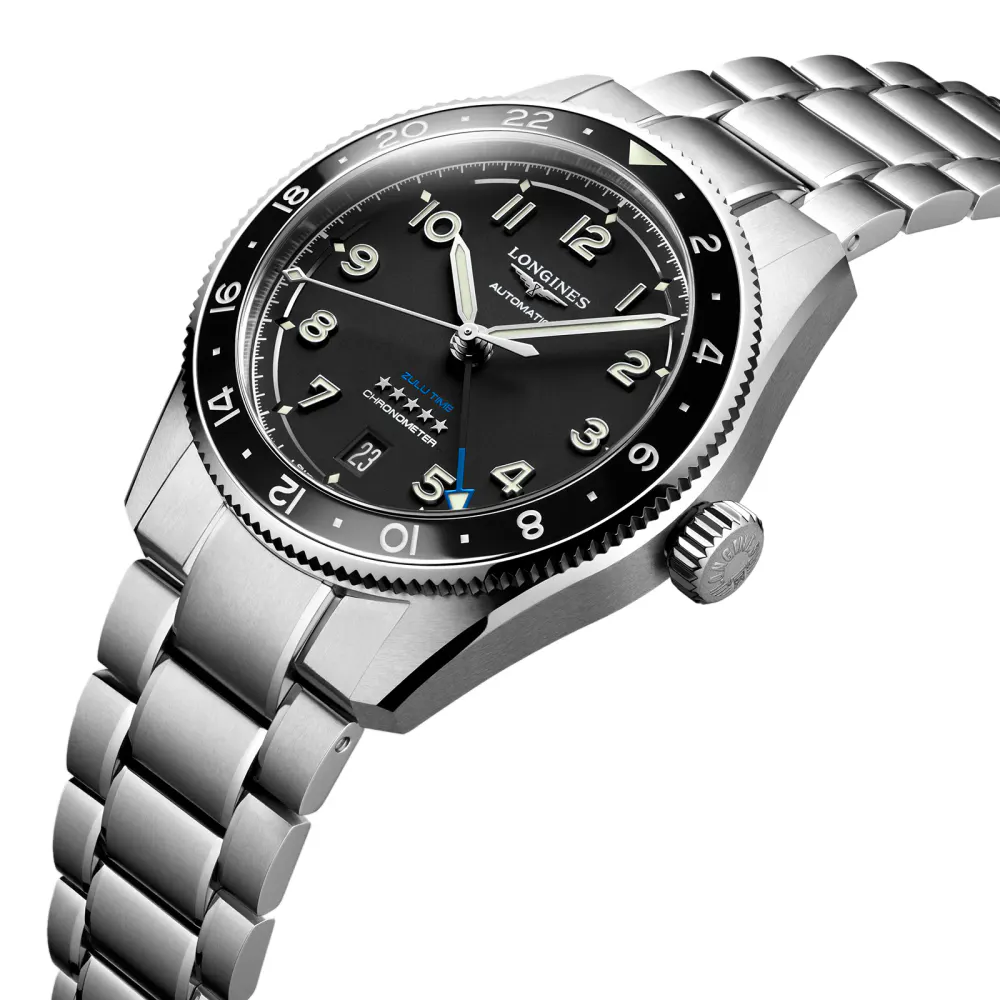 Longines Spirit Avigation 39mm Mens Watch Black in Black, additional product view 3