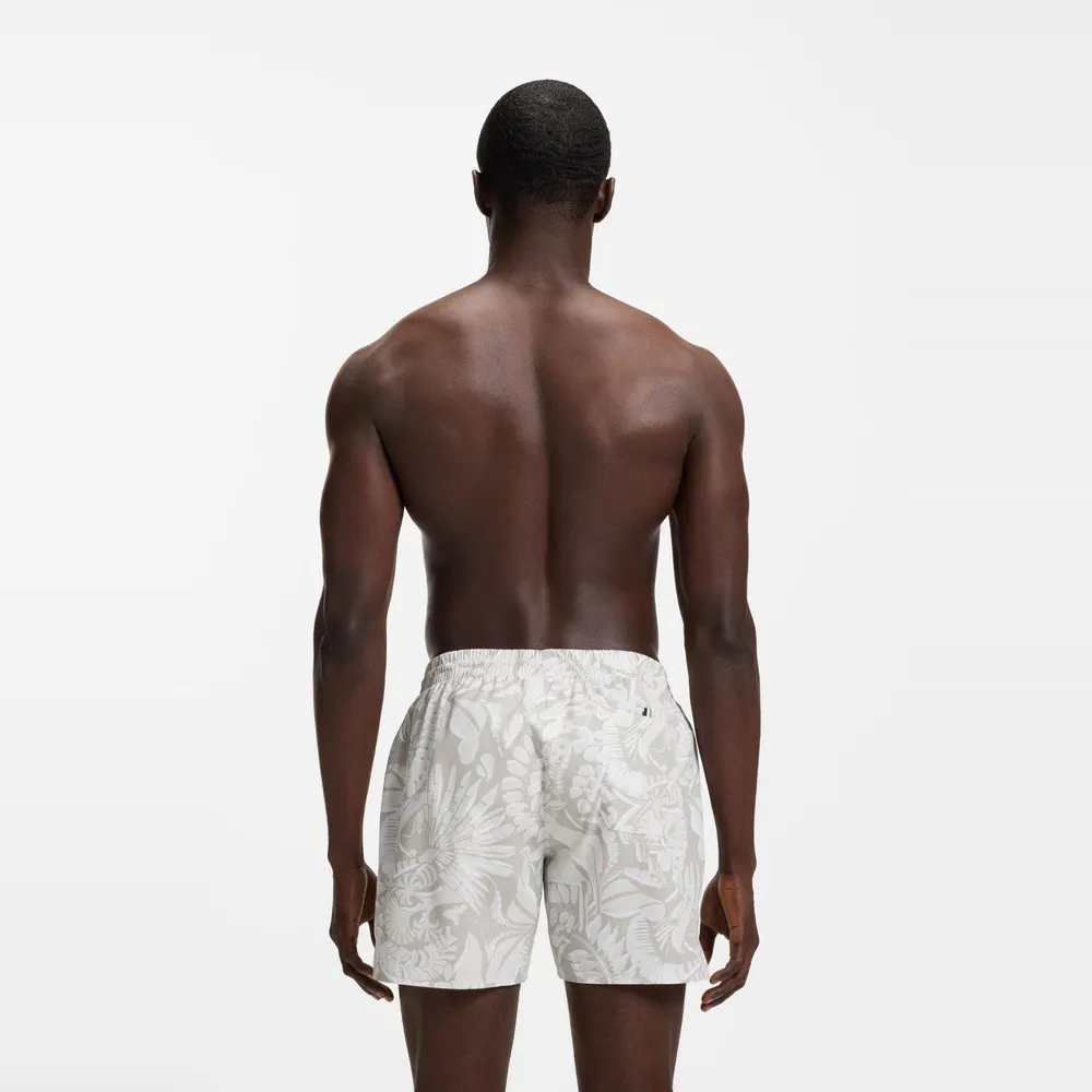 Boss Men's Piranha Printed Swim Shorts detail 3