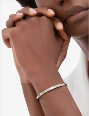 BVLGARI B.zero1 18ct white-gold bracelet - S/M detail 2